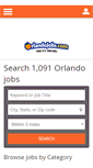 Mobile Screenshot of orlandojobs.com